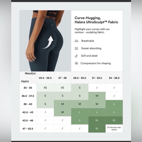 Halara -Ultra Sculpt High Waisted Butt Lifting Tummy Control Leggings - Picture 4 of 9